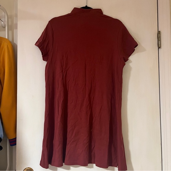 Cute Burgundy Embroidered Panda Qipao Dress - Picture 3 of 5